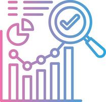 Statistical Shadowed Flat Design vector