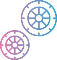 wheels Modern Shape Graphic vector