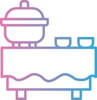 Buffet Smooth UI Symbol vector