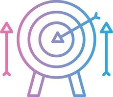 Bullseye Sharp Edge Visual vector