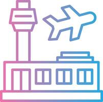 Airport Interactive UI Design vector