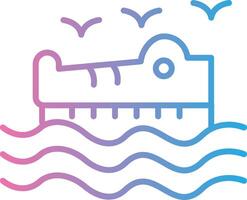 Crocodile Digital App Concept vector