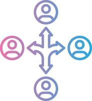 Flexibility 3D Rendered Symbol vector