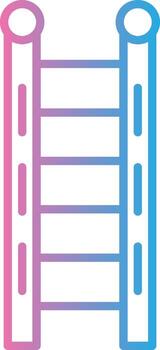 escalera personalizado línea elemento vector