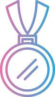 Medal Wireframe App Design vector