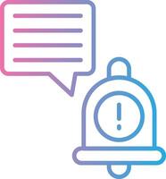 Announcement Simplified Design Piece vector