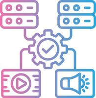 Digital Asset Management Web Based Design Element vector