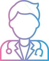 Doctor Simplified Design Piece vector