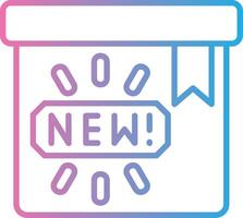 New Futuristic App Badge vector