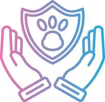 Save Animals Flat Symbol vector