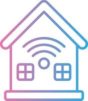 Smart Home Muted Tone Element vector