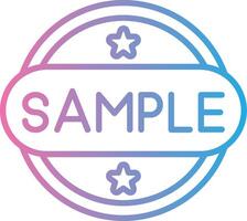 Sample Smooth UI Symbol vector