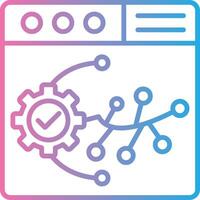 Version Control Geometric App Mark vector