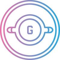 Electric Generator Minimal Art Object vector