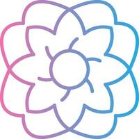 Poinsettia Pastel Color Graphic vector