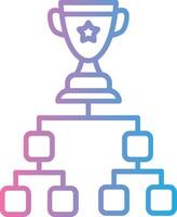 Playoff Elegant Shape Symbol vector