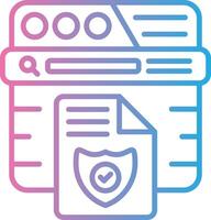 Privacy Policy Vivid App Element vector