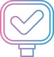 Quality Control Bold App Graphic vector