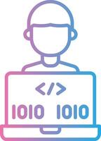 Programmer UI Badge vector