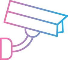 Security Camera 3D Rendered Symbol vector