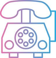 Telephone User Interface Mark vector