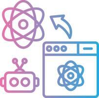 Ai Modern Tech Object vector