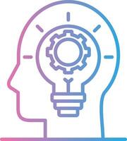 Creativity Cool Tone Form vector