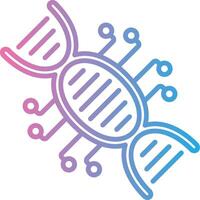 Dna Sharp Edge Visual vector