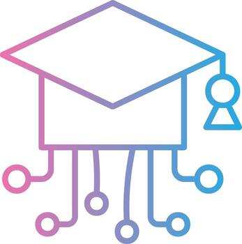 Elearning User Interface Mark vector