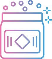 Glitter Sharp Line Mark vector