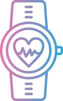 Sport Watch Geometric Style Badge vector