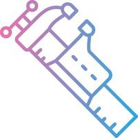 Vise Pixel Style Badge vector