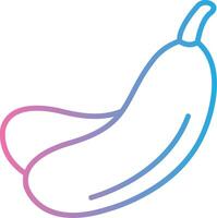 Cucumber Gradient Color Form vector