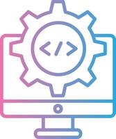 Developing UX Focused Shape vector