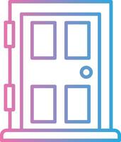 Door Web Based Design Element vector