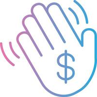 Hand Gesture Interactive UI Design vector