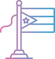 Jordan Flag Mobile App Illustration vector