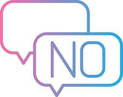 Speech Bubble Futuristic App Badge vector