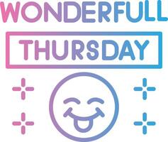 Thursday Interactive Symbol vector