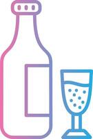 Alcohol User Interface Mark vector