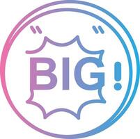 Big Outlined Concept Piece vector