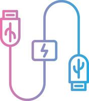 Cable Smooth App Visual vector