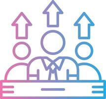 Efficiency Cool Tone Form vector