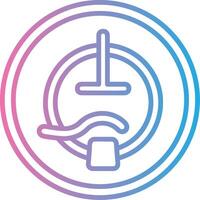 Vacuum Tube Interactive UI Design vector