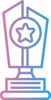 Trophy Star Subtle UI Graphic vector