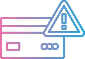 Warning Modern Shape Graphic vector