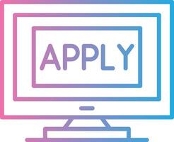 Apply Handcrafted UI Symbol vector