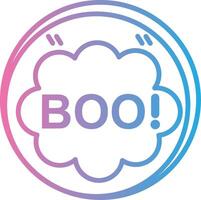 Boo Modern Tech Object vector