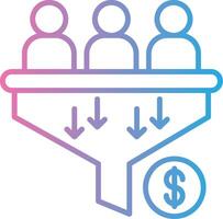 Conversion Rate Pixel Style Badge vector