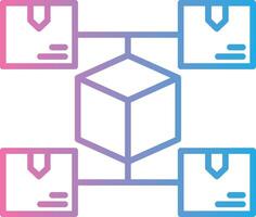 Distribution Custom Line Element vector